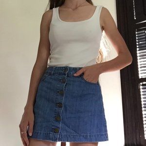 Forever 21 Denim Miniskirt